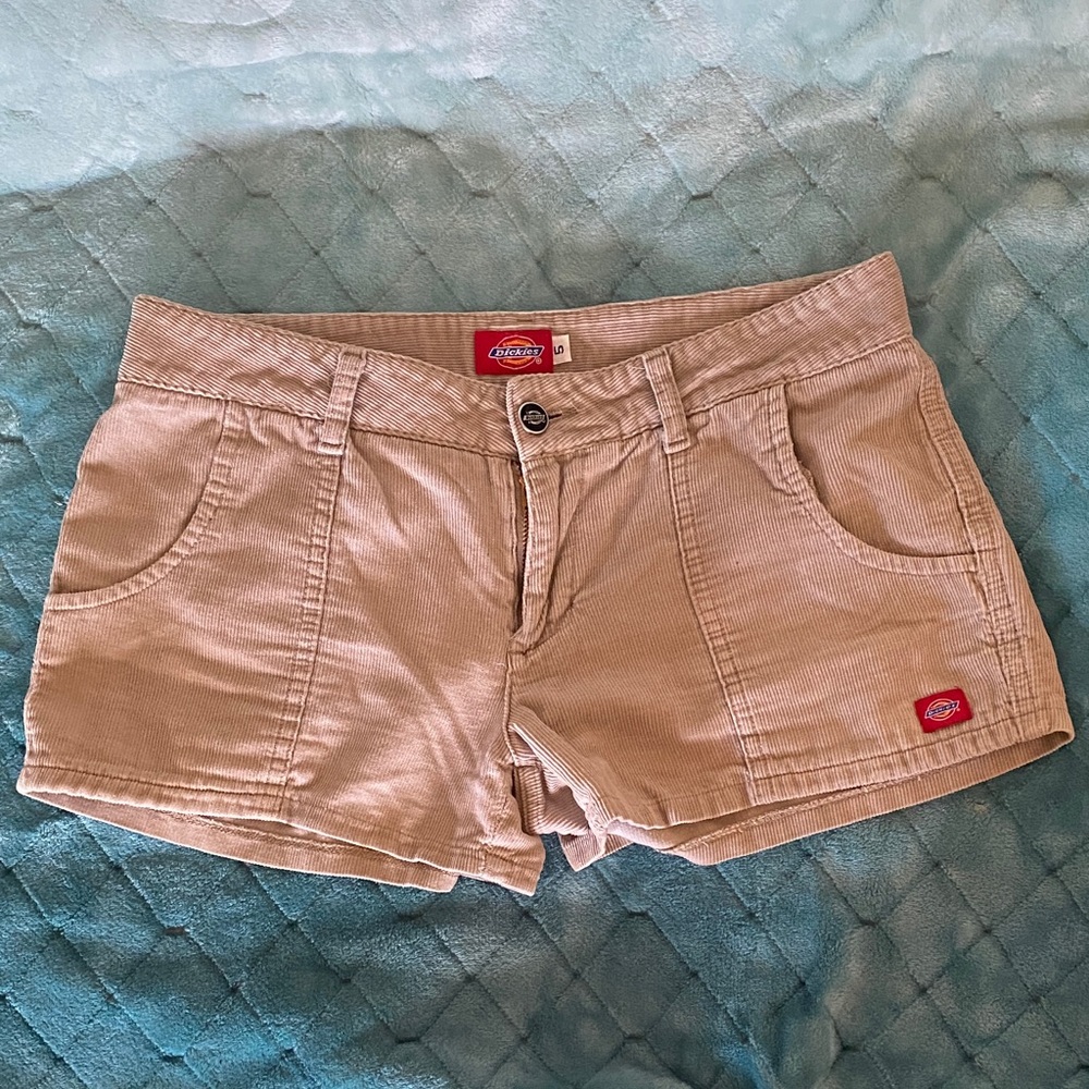 Dickies Tan Corduroy Shorts